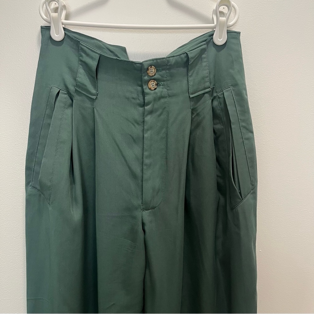NA NIN Townes Trousers in Vintage Wash Modal Topiary XS - Picture 8 of 13